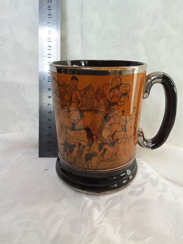 Ye Olde Coaching & Hunting Days Beer Mug - Arthur Wood - England