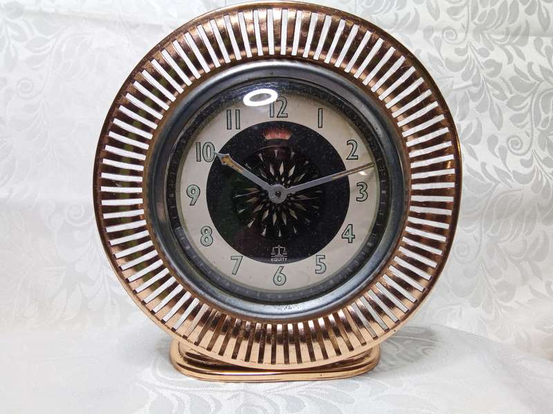 What a find!! Fabulous Vintage EQUITY "Kaleidoscope" Alarm Clock
