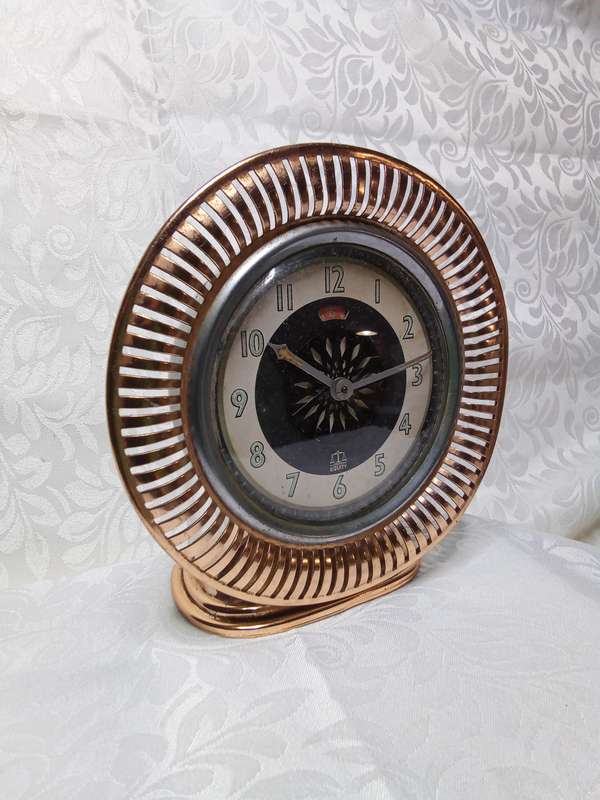 What a find!! Fabulous Vintage EQUITY "Kaleidoscope" Alarm Clock