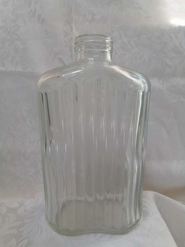 Lovely vintage glass fridge water bottle