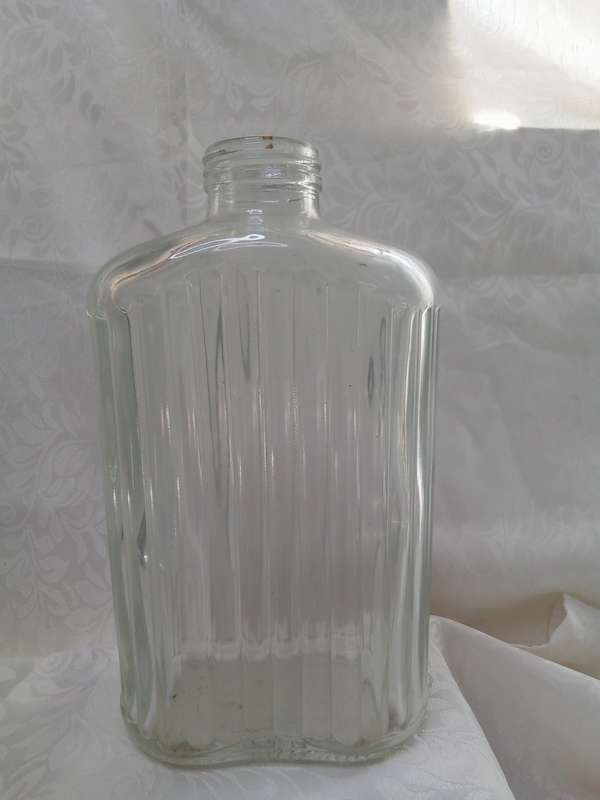 Lovely vintage glass fridge water bottle