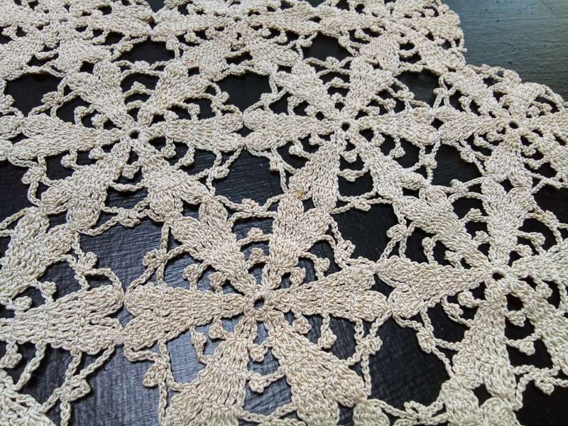 Gorgeous vintage hand crocheted doily