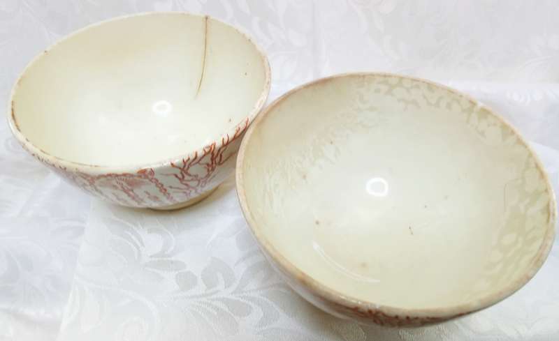 A pair of Voortrekker Monument bowl 1838-1938, by Uniewinkels Pretoria