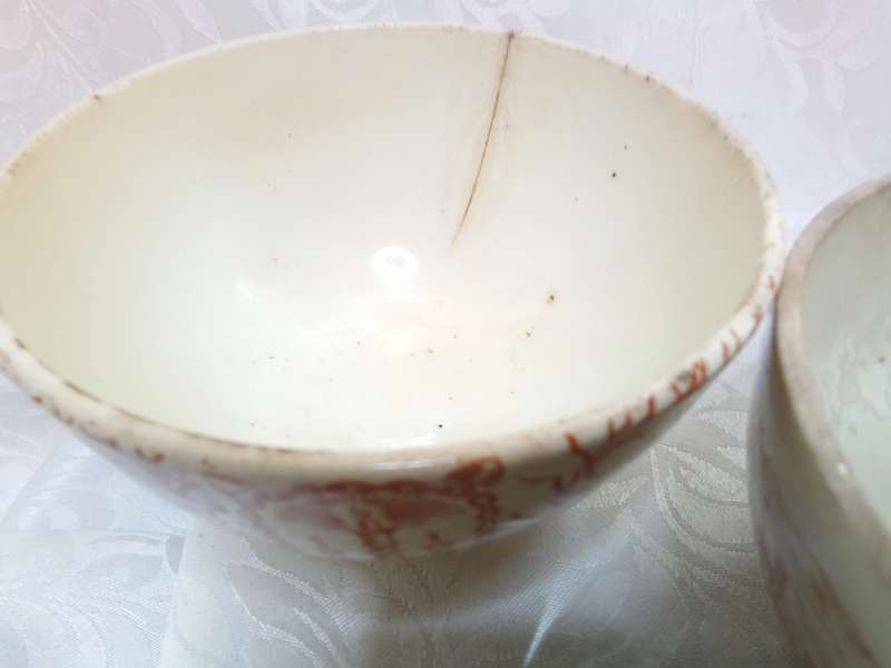 A pair of Voortrekker Monument bowl 1838-1938, by Uniewinkels Pretoria