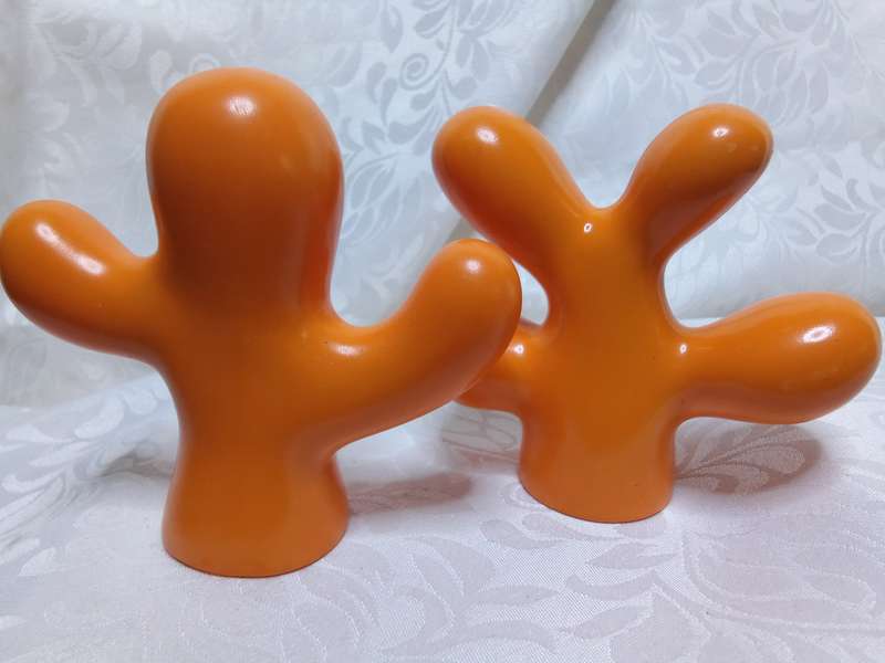 Vintage ViceVersa Italy "Coral n Cactus" Salt and Pepper set