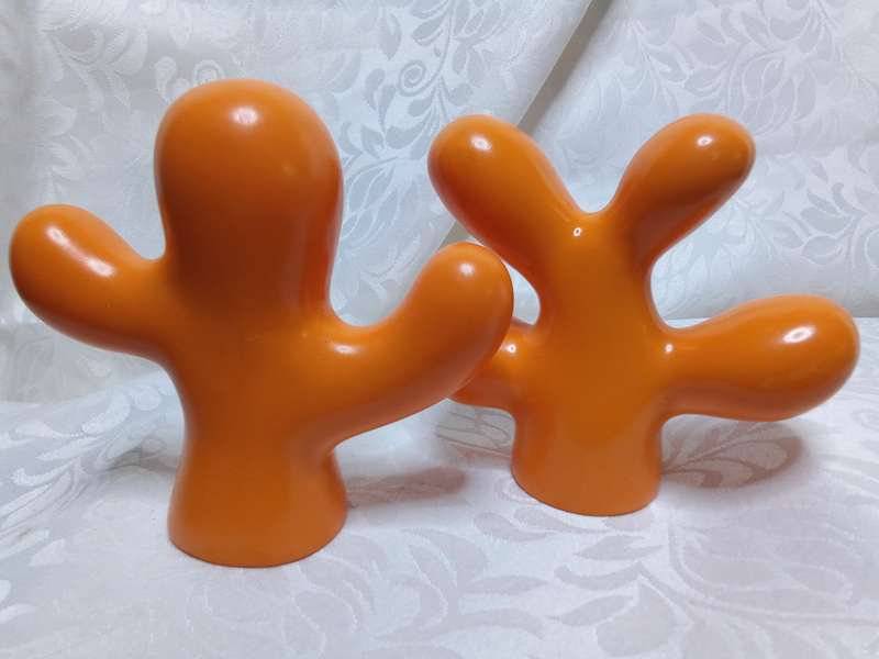Vintage ViceVersa Italy "Coral n Cactus" Salt and Pepper set