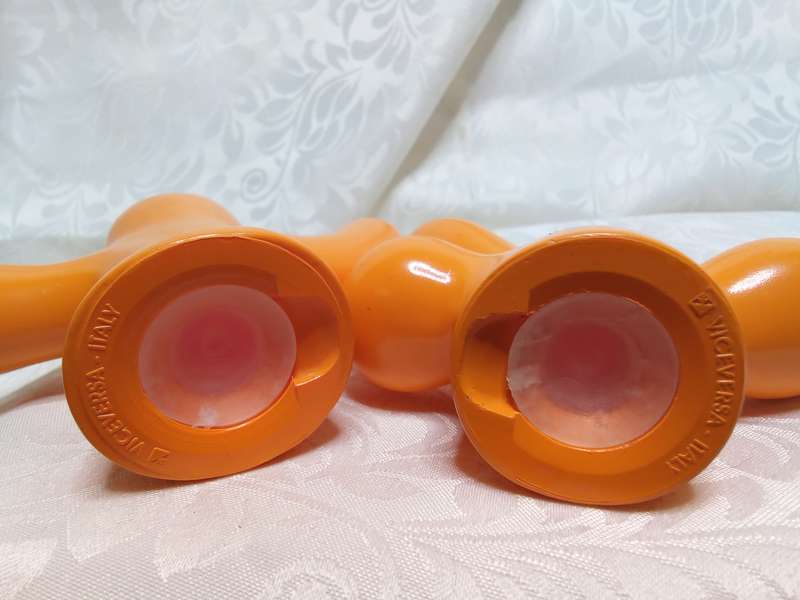 Vintage ViceVersa Italy "Coral n Cactus" Salt and Pepper set