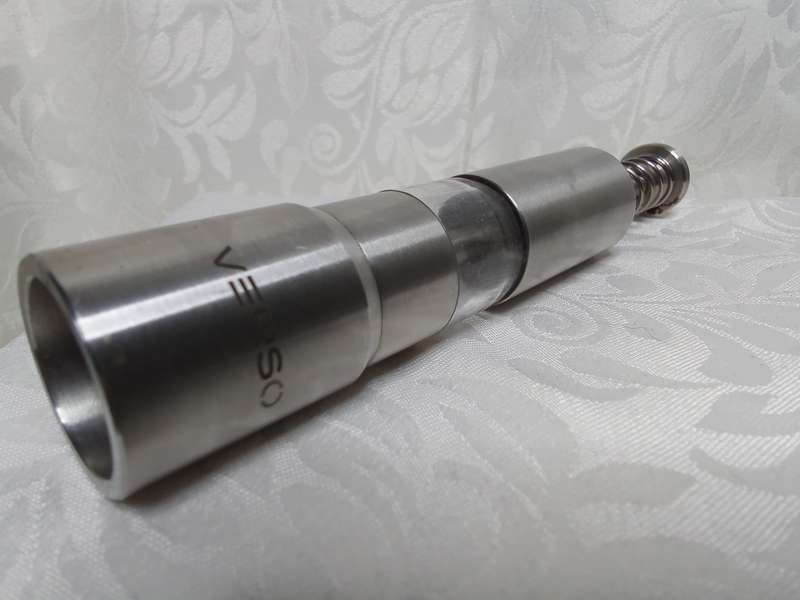 Stainless steel spring thumb press Salt or Pepper grinder