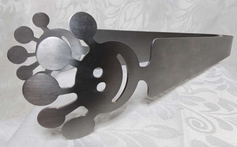 "Maneki" stainless steel tong - very solid