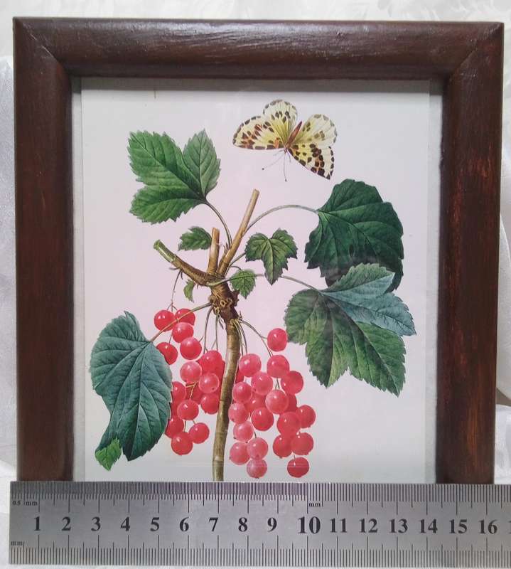 Two charming little framed cards (from Bath)
