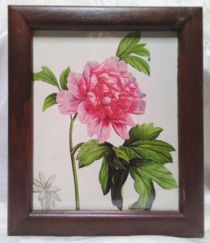 Two charming little framed cards (from Bath)