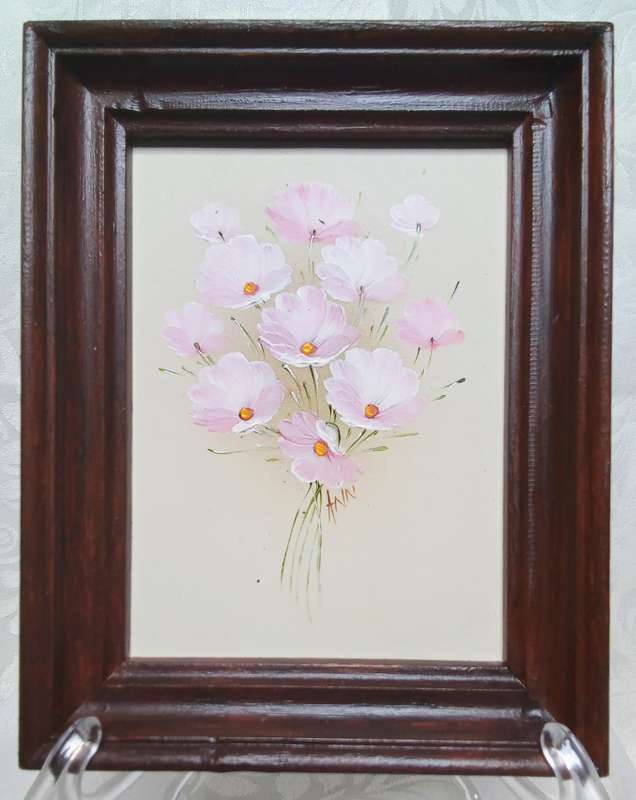 Three gorgeous miniature original paintings!