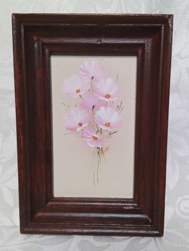 Three gorgeous miniature original paintings!