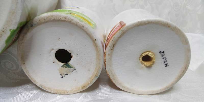 Charming vintage canister and Salt & Pepper pot set