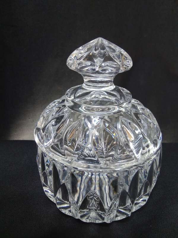 Exquisite vintage sugar bowl & lid - Althea (Cut) by Gorham Crystal