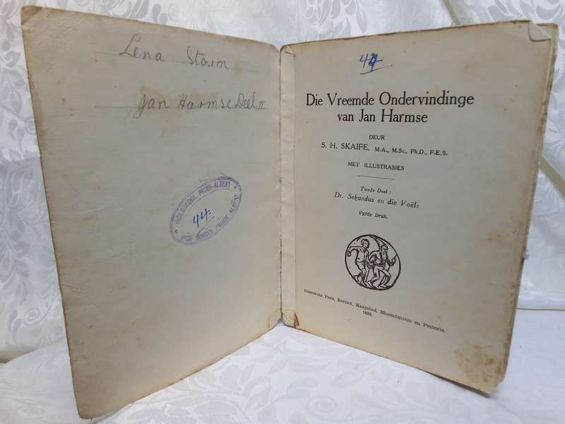 Die vreemde ondervindinge van Jan Harmse - Self lees serie - 1935