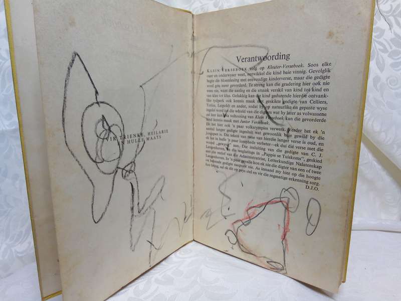 Klein Verseboek - saamgestel deur DJ Opperman 1959