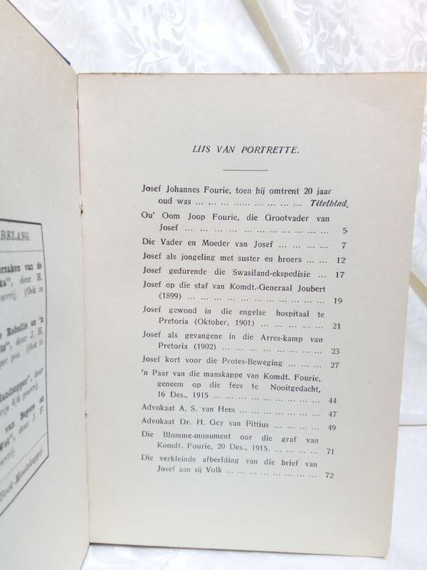 Jopie Fourie, `n lewenskets (First edition 1915)
