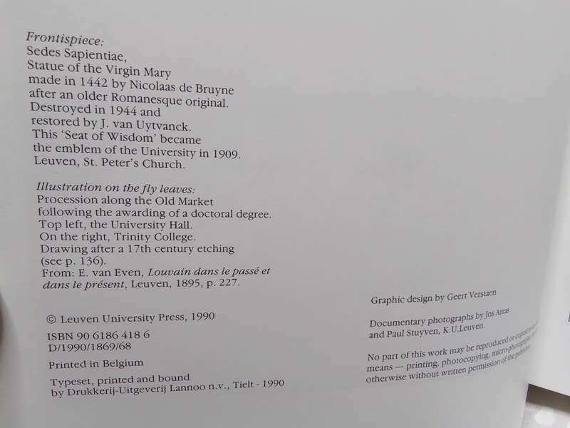 Leuven University, 14251985