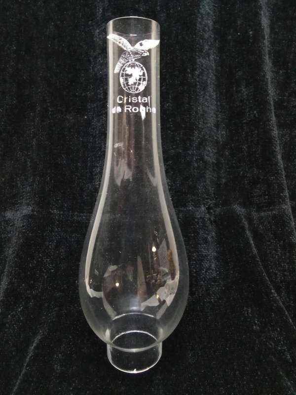 Antique Lampshade Cristal De Roche chimney
