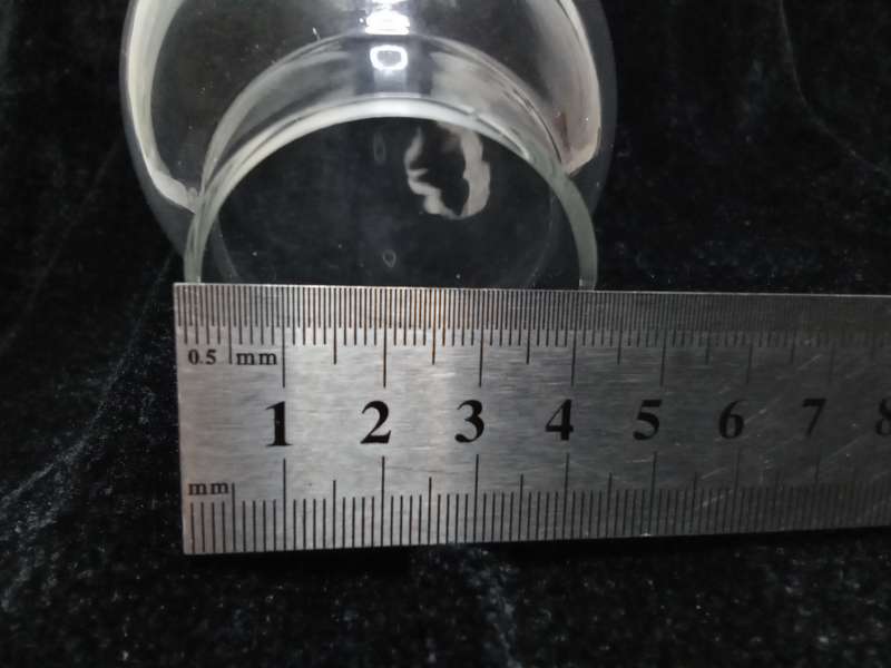 Antique Lampshade Cristal De Roche chimney