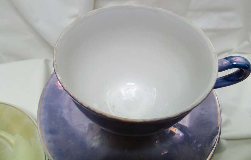 Three lovely vintage lustre ware duo's