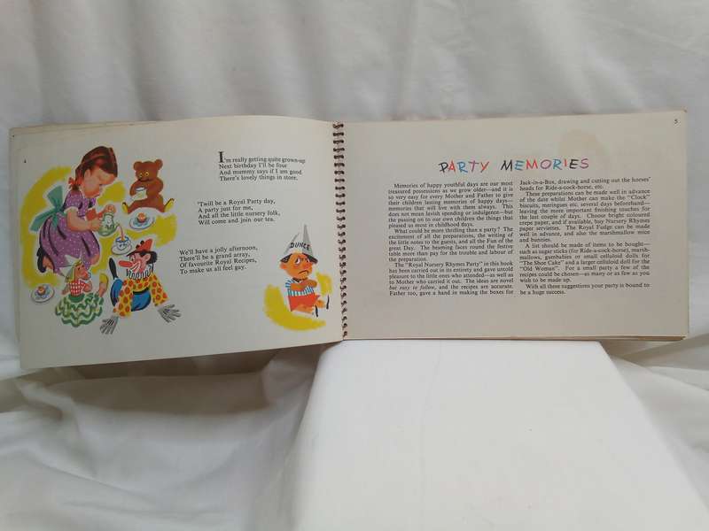 1950s Party Time in Royal Rhyme by Royal Baking Powder Printed in South Africa