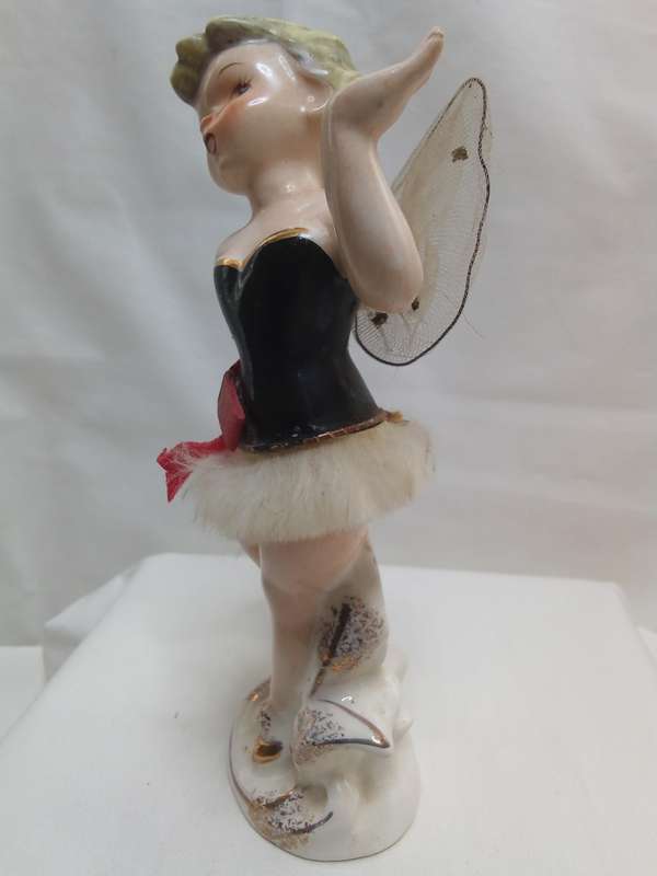 Vintage Fairy Angel Pixie Ballerina Figurine - Japan