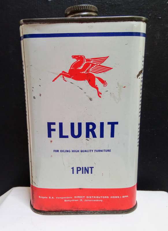 Lovely vintage Flurit 1 Pint furniture oil