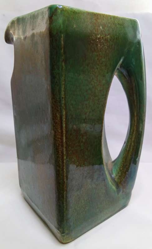 Gorgeous green Lucia ware jug c.1950's