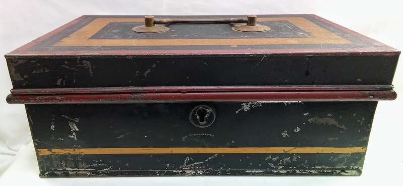 Lovely Large Vintage Cash Money Box - 1940's