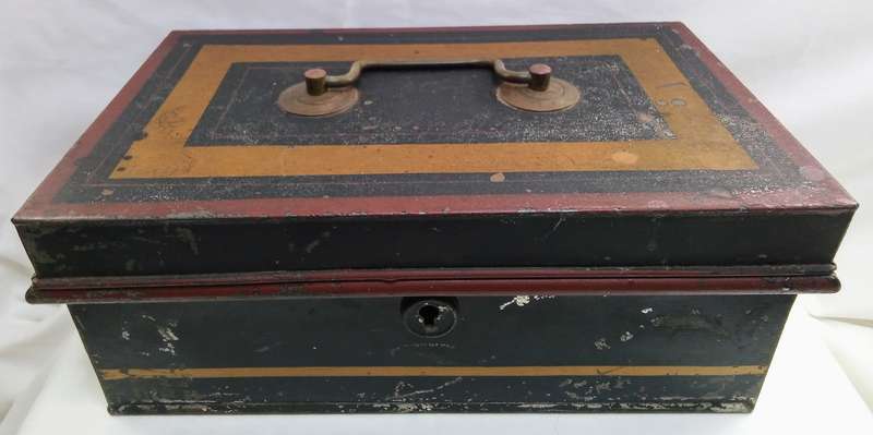 Lovely Large Vintage Cash Money Box - 1940's