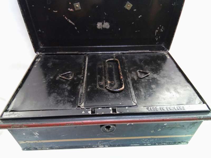 Lovely Large Vintage Cash Money Box - 1940's