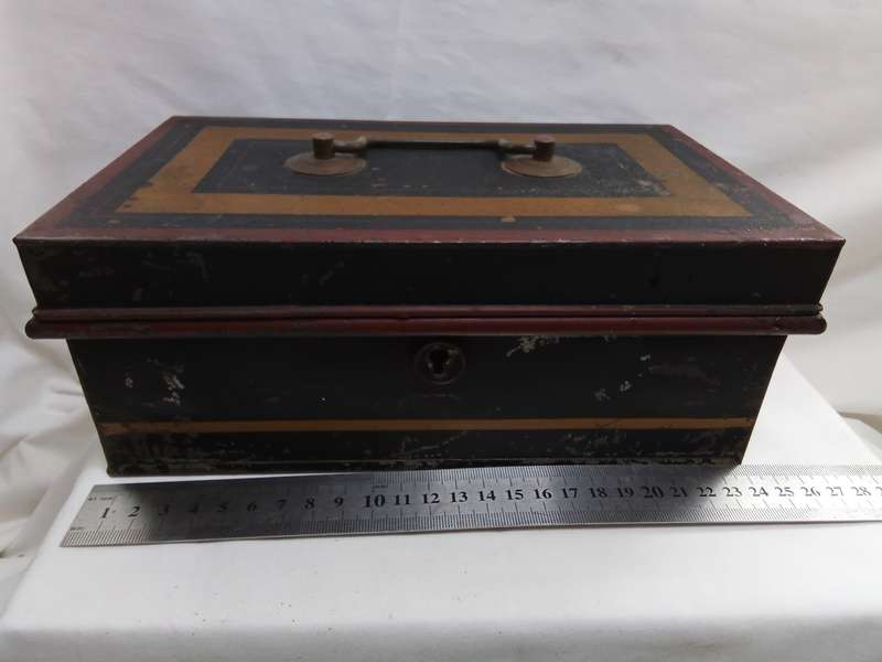 Lovely Large Vintage Cash Money Box - 1940's