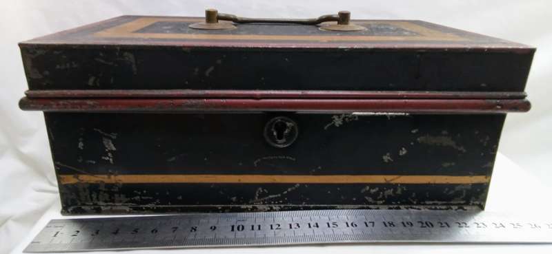 Lovely Large Vintage Cash Money Box - 1940's