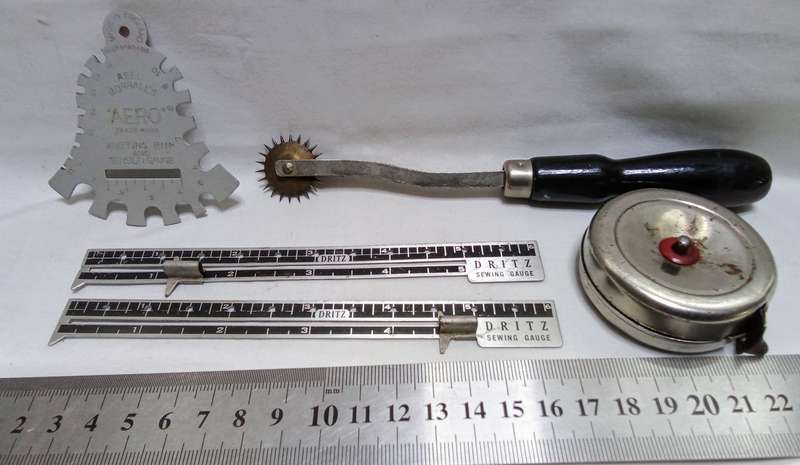 A few interesting vintage sewing/knitting items