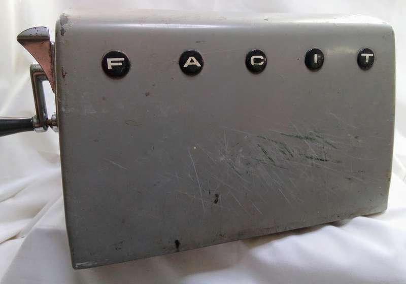 Classic Facit Calculator - Mechanical Office Accessory