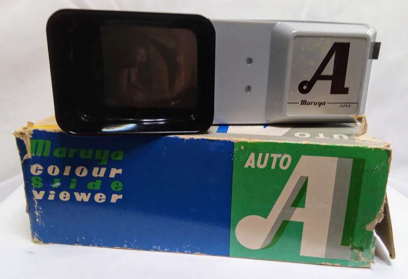 Vintage Maryna colour slide viewer