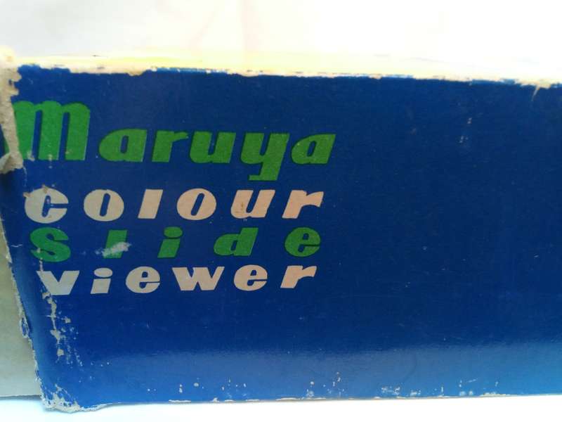 Vintage Maryna colour slide viewer
