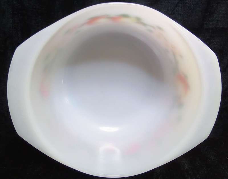 Lovely vintage Arcopal Apple Blossom casserole dish