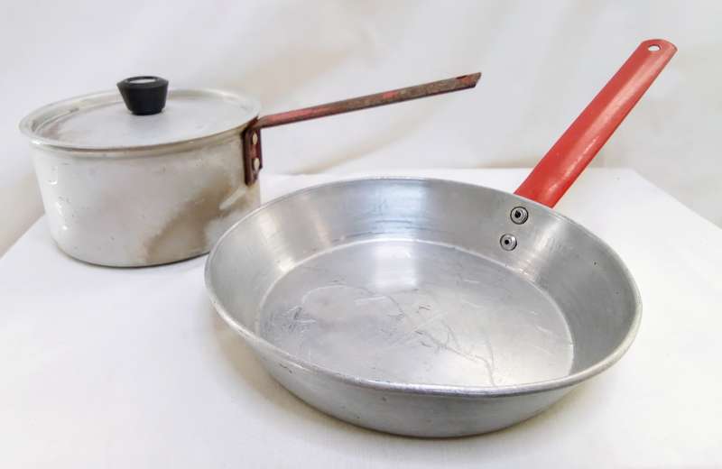 Cutest miniature vintage aluminium cookware