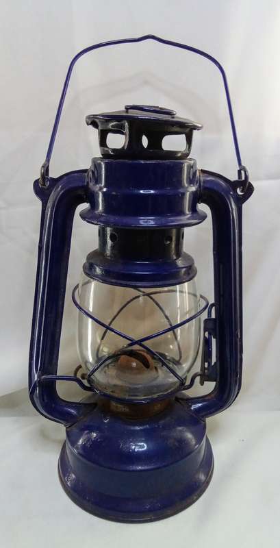 Cute vintage little paraffin lamp