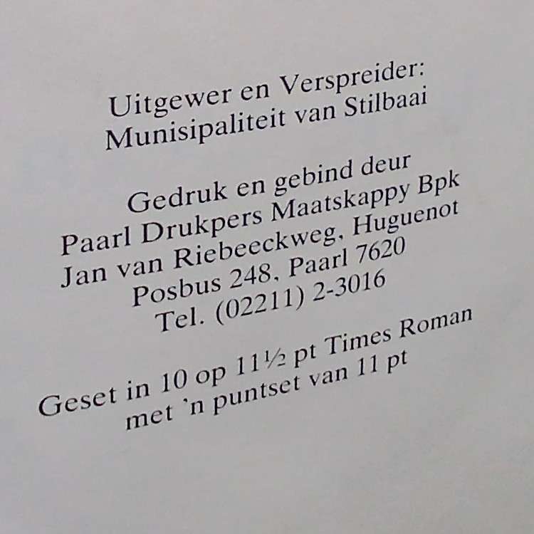 Stilbaai - Helene Steyn
