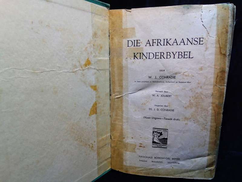Die Afrikaanse kinderbybel / W.J. Conradie