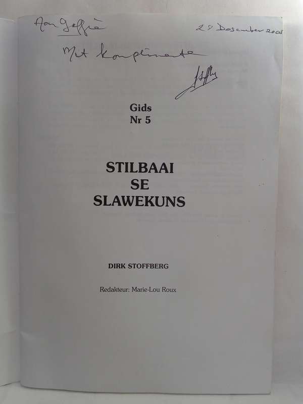 Stilbaai se slawekuns (Gids nr 5) - Dirk Stoffberg