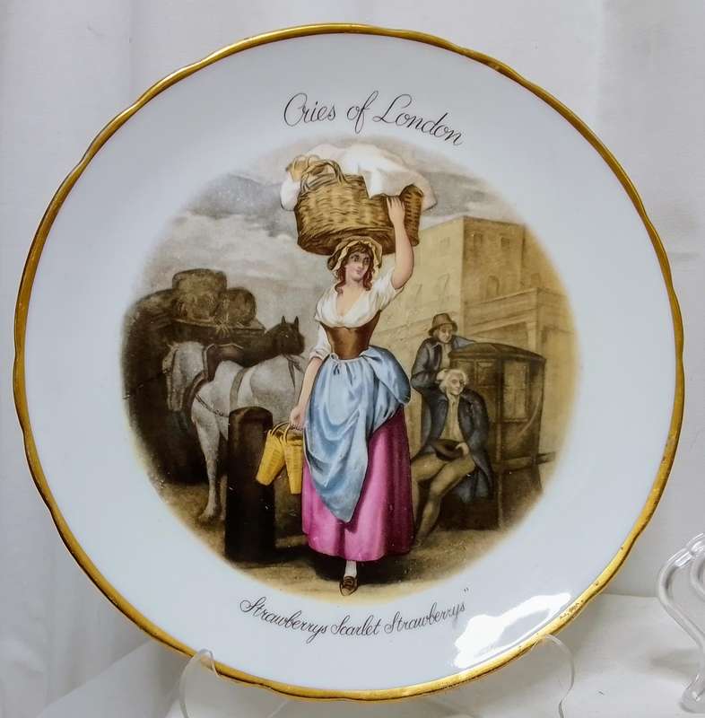 Two "Cries of London" wall plates