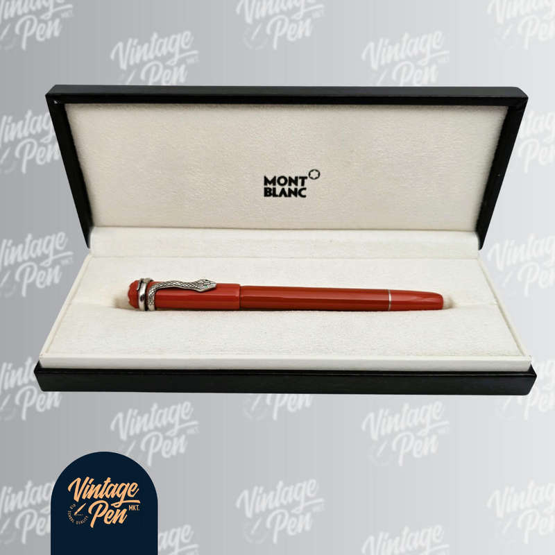 Montblanc Heritage Rouge et Noir Coral Rollerball Pen