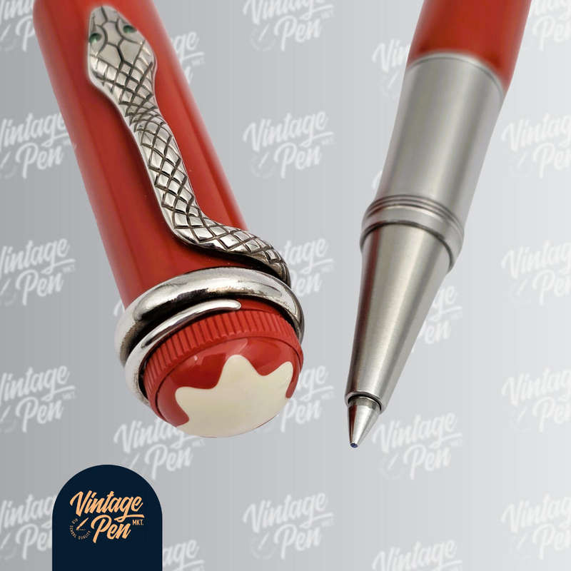 Montblanc Heritage Rouge et Noir Coral Rollerball Pen