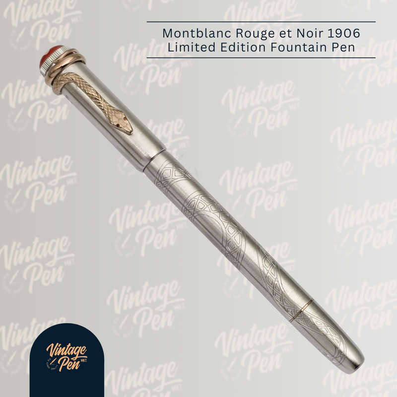 Montblanc Heritage Collection Rouge et Noir Limited Edition 1906 Fountain Pen