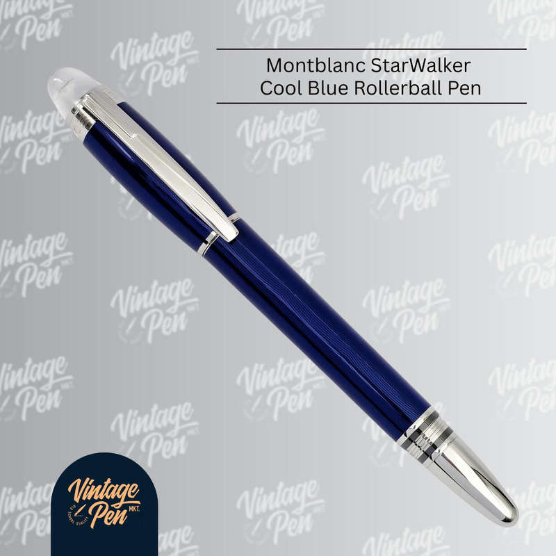 Montblanc StarWalker Cool Blue Rollerball Pen